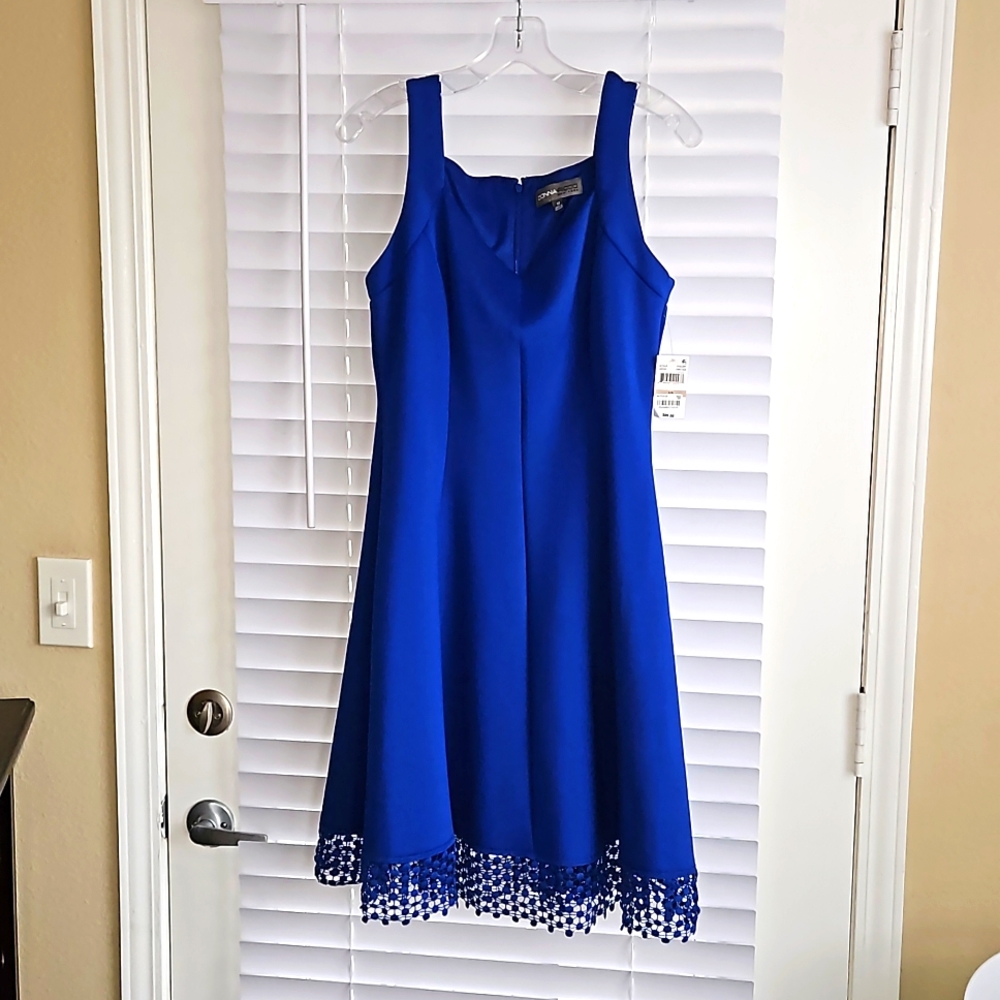 Donna Ricco, Size 12, Royal Blue Dress